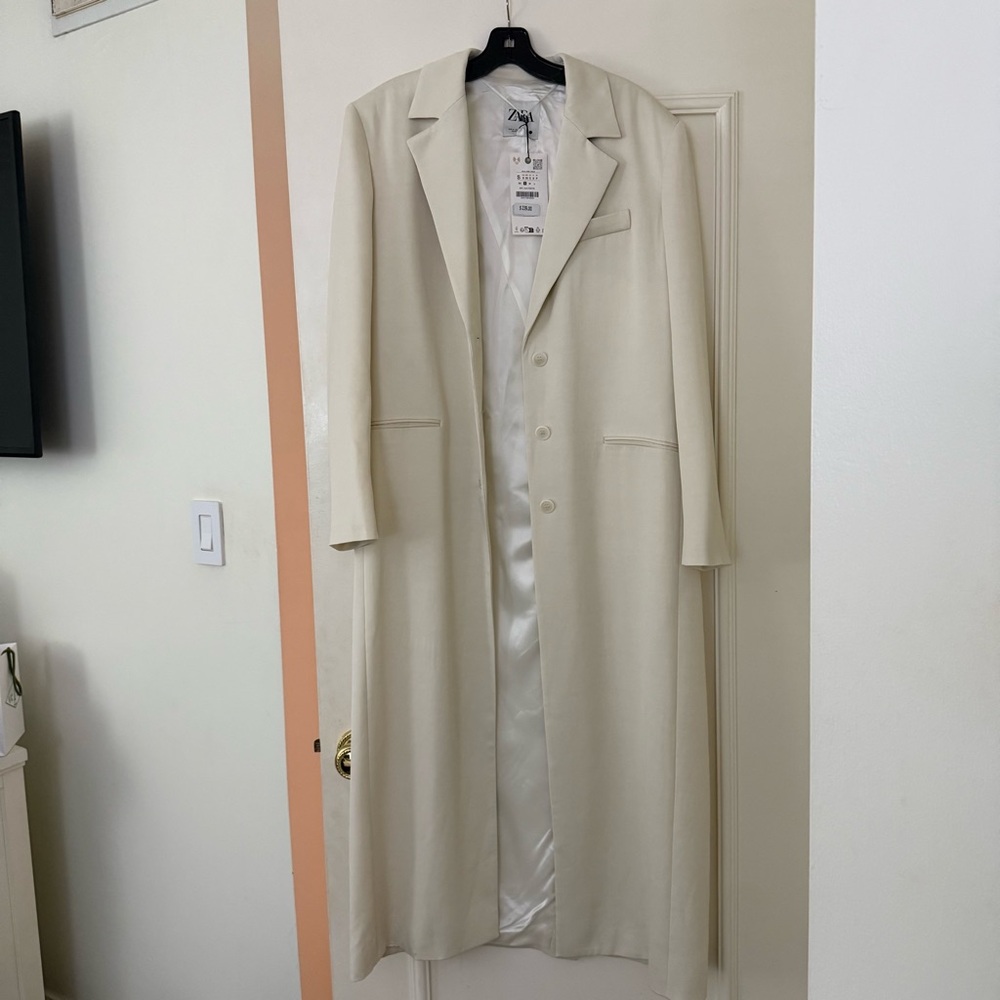 NWT Zara long frock coat - Picture 10 of 12